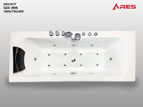 Bồn tắm massage ARES - AR4161F ( xục thuỷ lực - xục khí  )