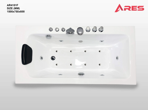 Bồn tắm massage ARES - AR4151F ( xục thuỷ lực - xục khí  )