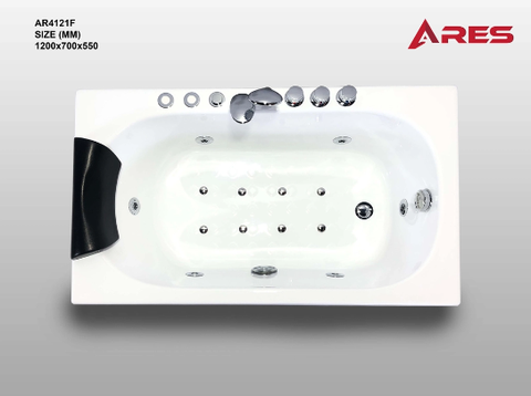 Bồn tắm massage ARES - AR4121F ( xục thuỷ lực - xục khí  )
