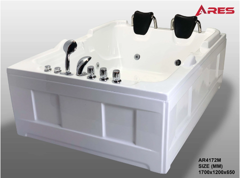 Bồn tắm massage đôi ARES - AR4172M( xục thuỷ lực ) .