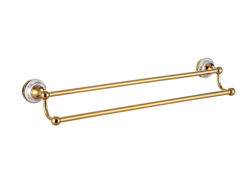 THANH VẮT KHĂN ĐÔI MẠ VÀNG - 98002