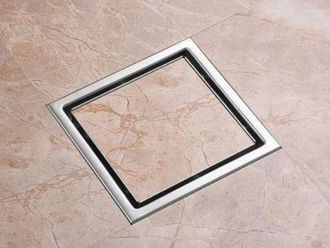 GA THOÁT SÀN ĐỒNG ĐÚC, MÀU ĐEN, CẮT GẠCH DL-8522