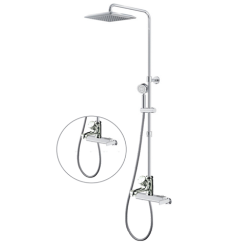 Sen cây tắm nóng lạnh nhập khẩu Hàn Quốc Ecofa E-313N chính hãng.