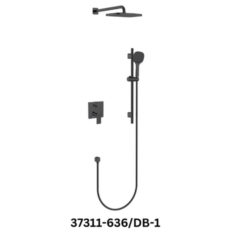 Sen tắm âm tường nóng lạnh màu đen JOMOO 37311-636/DBC-1