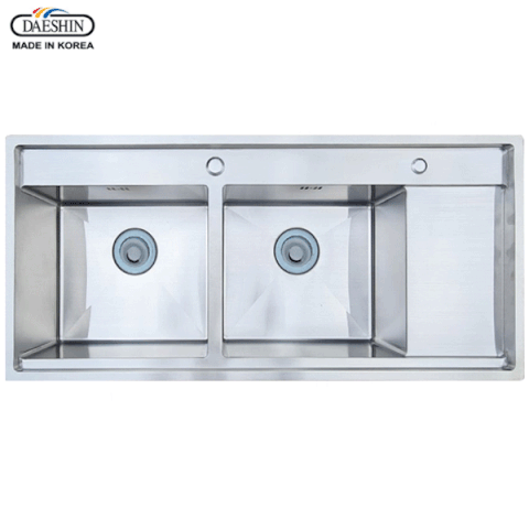 Chậu rửa bát cao cấp Hàn Quốc DAESHIN - SQS-10548  ( Bàn chờ bên phải )