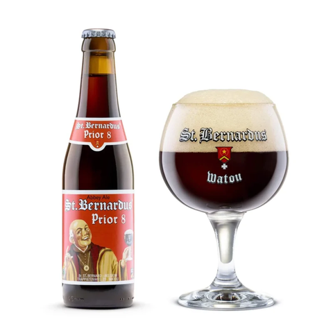 Bia St. Bernardus Prior 8 – 8% Bỉ – chai 330ml