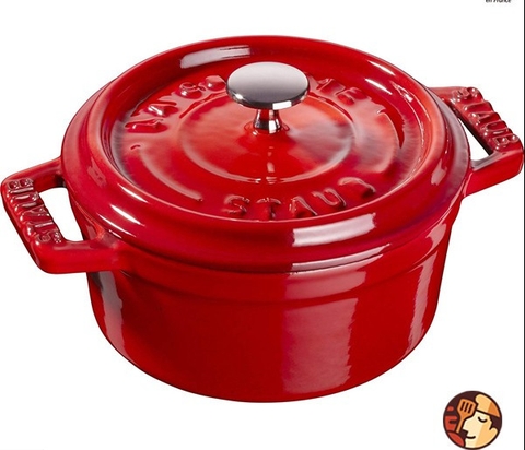 Nồi gang Staub 20cm 2.25L đỏ cherry