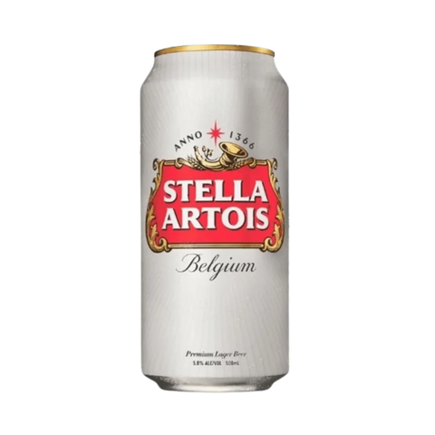 Bia Stella Artois 5% Bỉ – thùng 24 lon 500ml