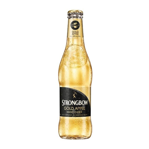 Strongbow Gold Apple 5% Singapore – thùng 24 chai 330 ml