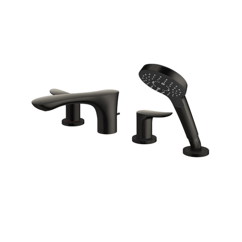 Vòi xả bồn nóng lạnh kèm sen tắm TOTO (4 lỗ) TBG01202BB