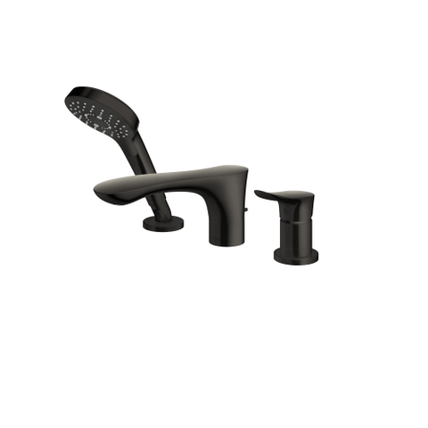 Vòi xả bồn TOTO nóng lạnh kèm sen tắm (3 lỗ) TBG01305BB