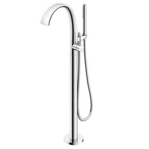 Vòi xả bồn TOTO nóng lạnh kèm sen tắm TBP01301A/TBN01105B (đặt sàn )
