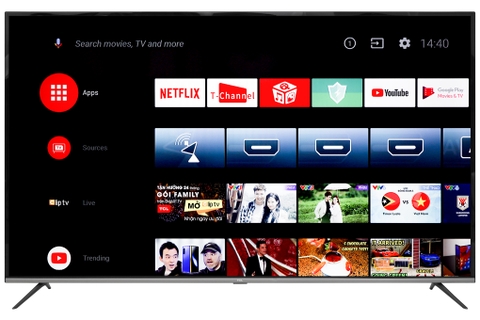 Android Tivi TCL 4K 55 inch L55P8