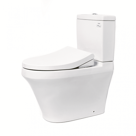 BÀN CẦU HAI KHỐI, NẮP RỬA CƠ ECO-WASHER CS945DNE4