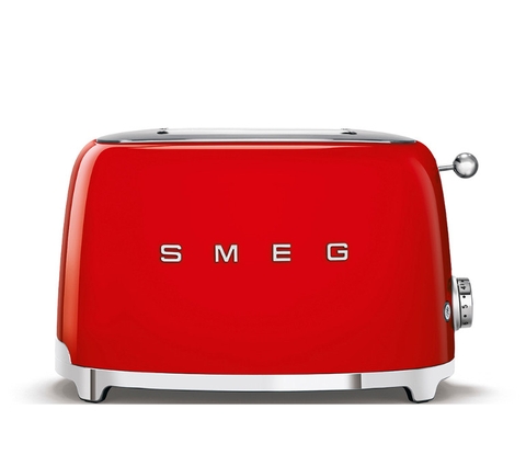 Máy nướng bánh mỳ đỏ SMEG TSF01RDEU