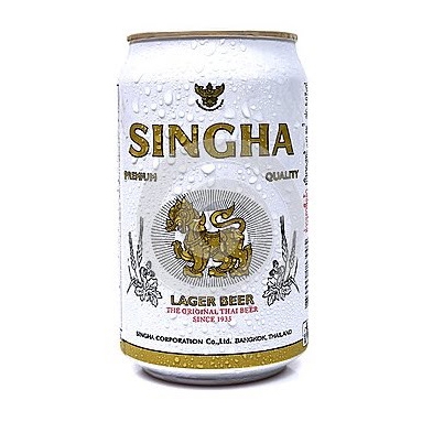 Bia Singha 5% Thái Lan – thùng 24 lon 330ml