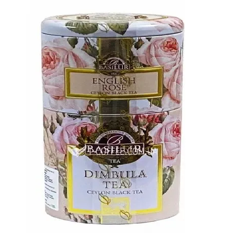 Trà Basilur Fruit & Flower 2 Layer – Jasmine – Hộp thiếc 100g