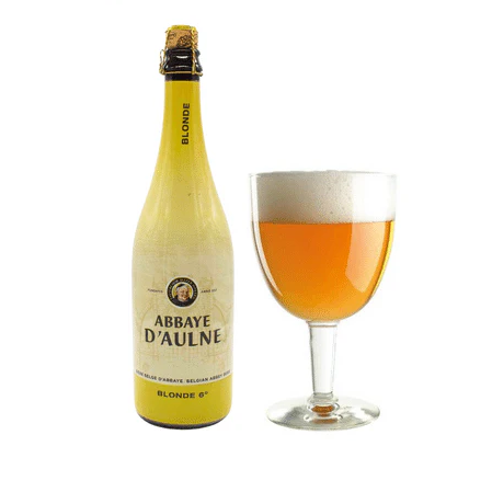 Bia Abbaye d’Aulne Blonde 6% Bỉ – chai 750ml