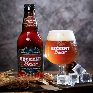 Bia Beckent Bauer Amber Ale 6% – chai 330ml
