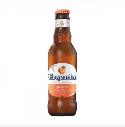 Bia Hoegaarden Peach 3,0% Bỉ – thùng 24 chai 248ml