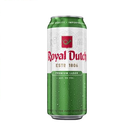 bia Royal Dutch Premium Lager5% Hà Lan – thùng 24 lon 500ml