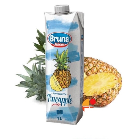 Nước ép Bruna Mamzana Pomme Top Quality Pineapple (dứa) – Hộp 1L – Tây Ban Nha