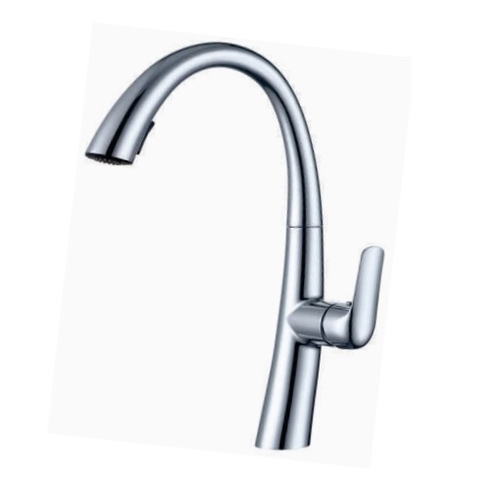 Vòi rửa bát nóng lạnh dây rút Geler GL-050