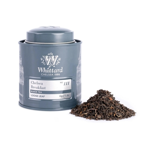 Trà Đen Anh Quốc Whittard Chelsea Breakfast – hộp thiếc mini 40g