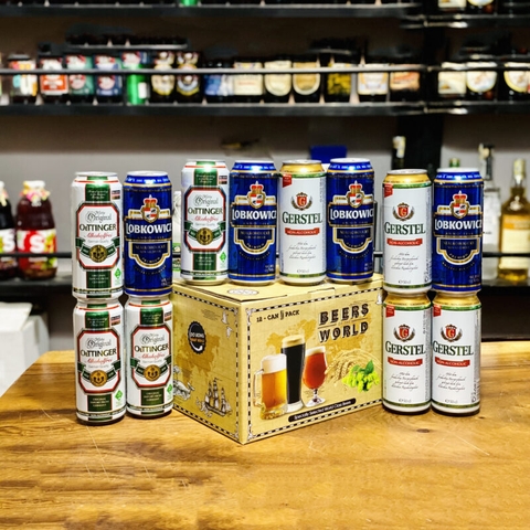Hộp quà bia không cồn (Đức – Tiệp)