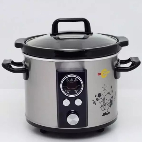 Nồi nấu chậm BBcooker DS25 2,5 Lít có hẹn giờ