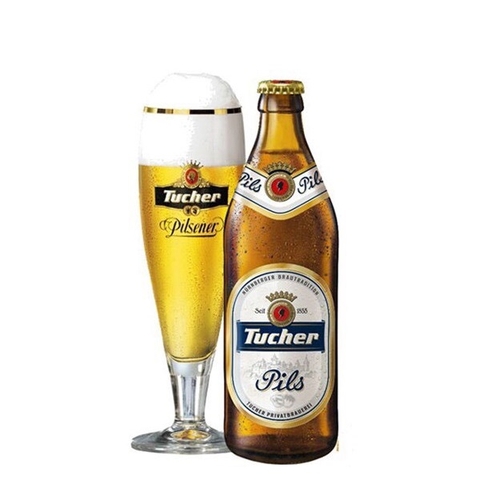 Bia Tucher Pils 5% Đức – chai 500ml