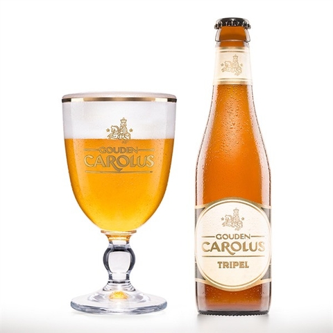 Bia Gouden Carolus Tripel 9% Bỉ – chai 330ml