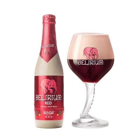 Bia Delirium Red 8% Bỉ – chai 330 ml