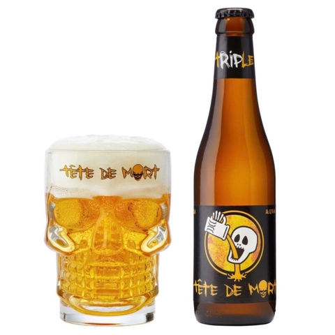 Bia Tete de Mort Triple 8.1% Bỉ – chai 330ml