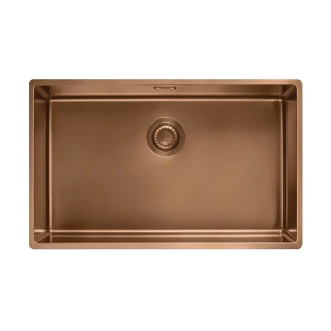 CHẬU RỬA CHÉN BÁT INOX 1 HỐ MẠ MÀU FRANKE BXM 210/110-68 COPPER