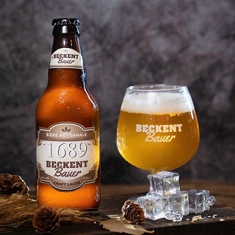 Bia Beckent Bauer Craft Lager 4,6% – chai 330ml