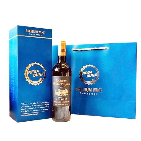 Hộp quà rượu vang Chateau Floreal Laguens Messidor – Pháp