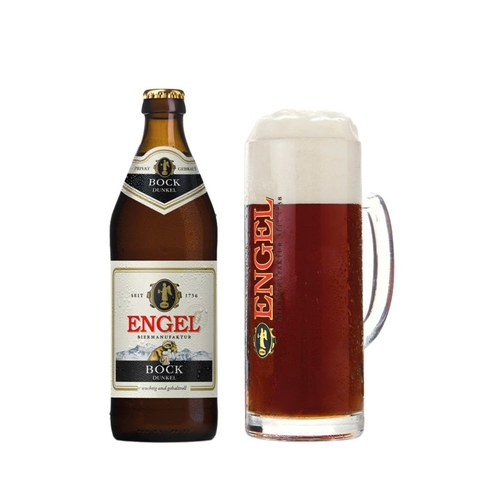 Bia Engel Bock Dunkel 7,2% Đức – chai 500 ml