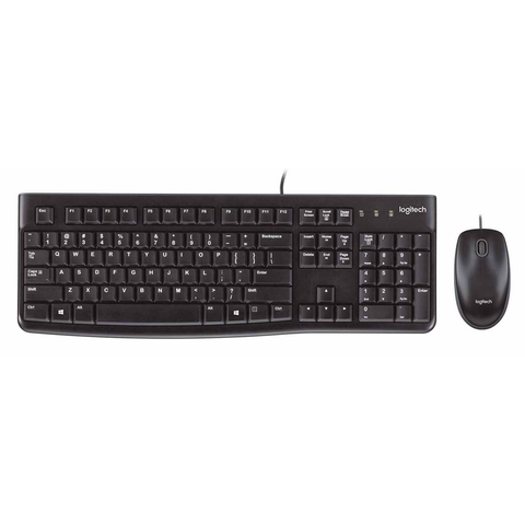 Bàn Phím Chuột Có Dây Logitech MK120