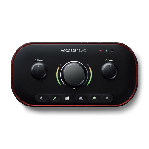 Sound Card Focusrite Vocaster Two Cho Podcasters Chuyên Nghiệp