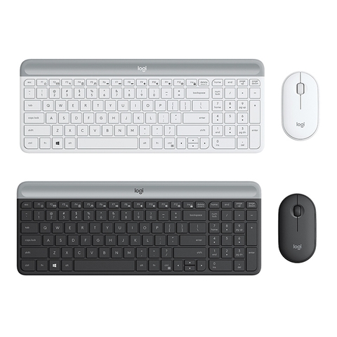 Combo Bàn Phím Chuột Không Dây Logitech MK470 Slim