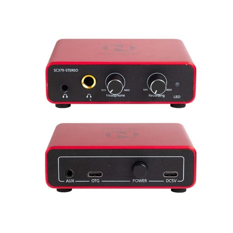 Boxlive Streaming Audio Interface SC379-Stereo for iOS/Android