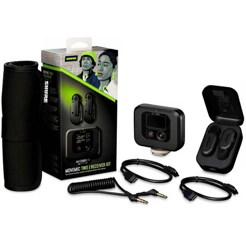 Micro cài áo không dây cho máy ảnh Shure Movemic Two Receiver kit