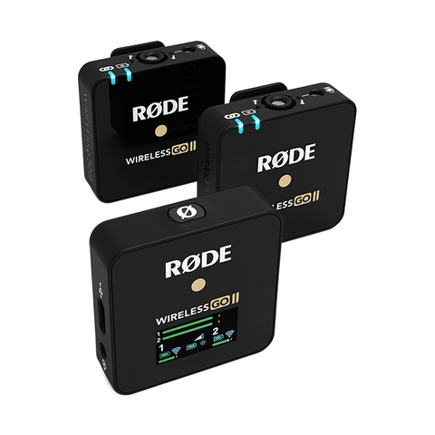 Micro Cài Áo Không Dây Rode Wireless Go 2 dành cho điện thoại/camera