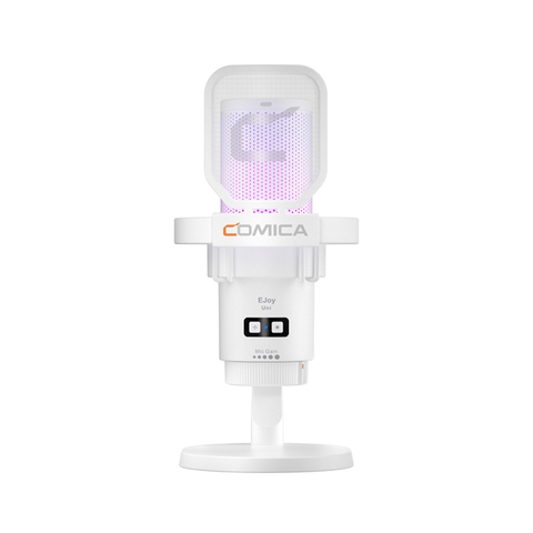 Microphone Comica EJoy Uni RGB Cardioid Condenser Wireless USB (bản để bàn)
