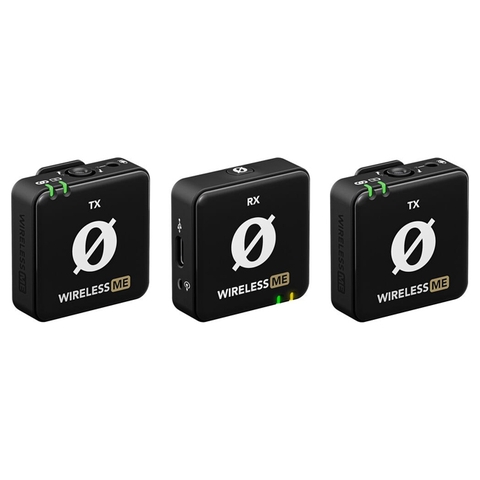 Micro cài áo không dây cho máy ảnh và điện thoại Rode Wireless Me Dual
