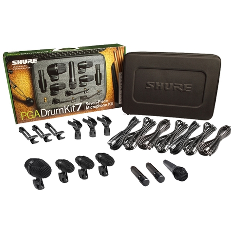 Micro nhạc cụ SHURE PGADRUMKIT7