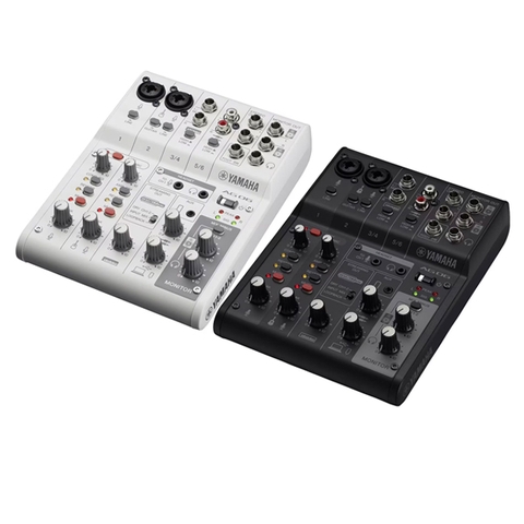 Mixer Livestream Yamaha AG06 MK2 (màu trắng/đen) - Chính Hãng