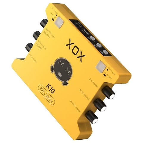 Sound Card Thu Âm-Livestream XOX K10 (Bản Mới)