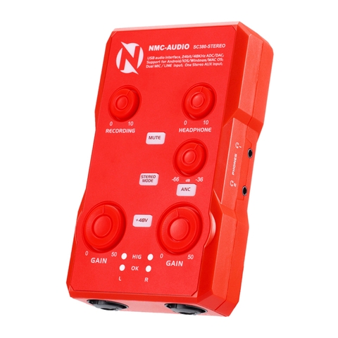 Boxlive Streaming Audio Interface SC380 Stereo for iOS/Android